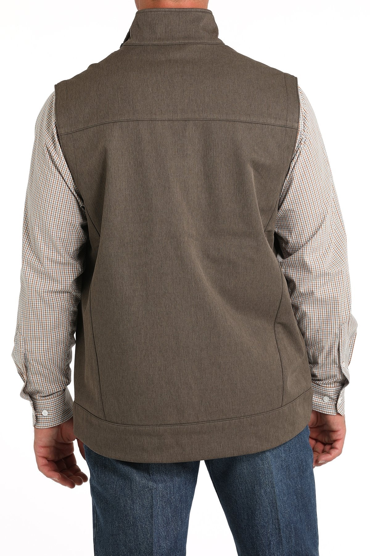 Cinch MNS Brown Bonded Vest MWV1515020 - Southern Soule Designs
