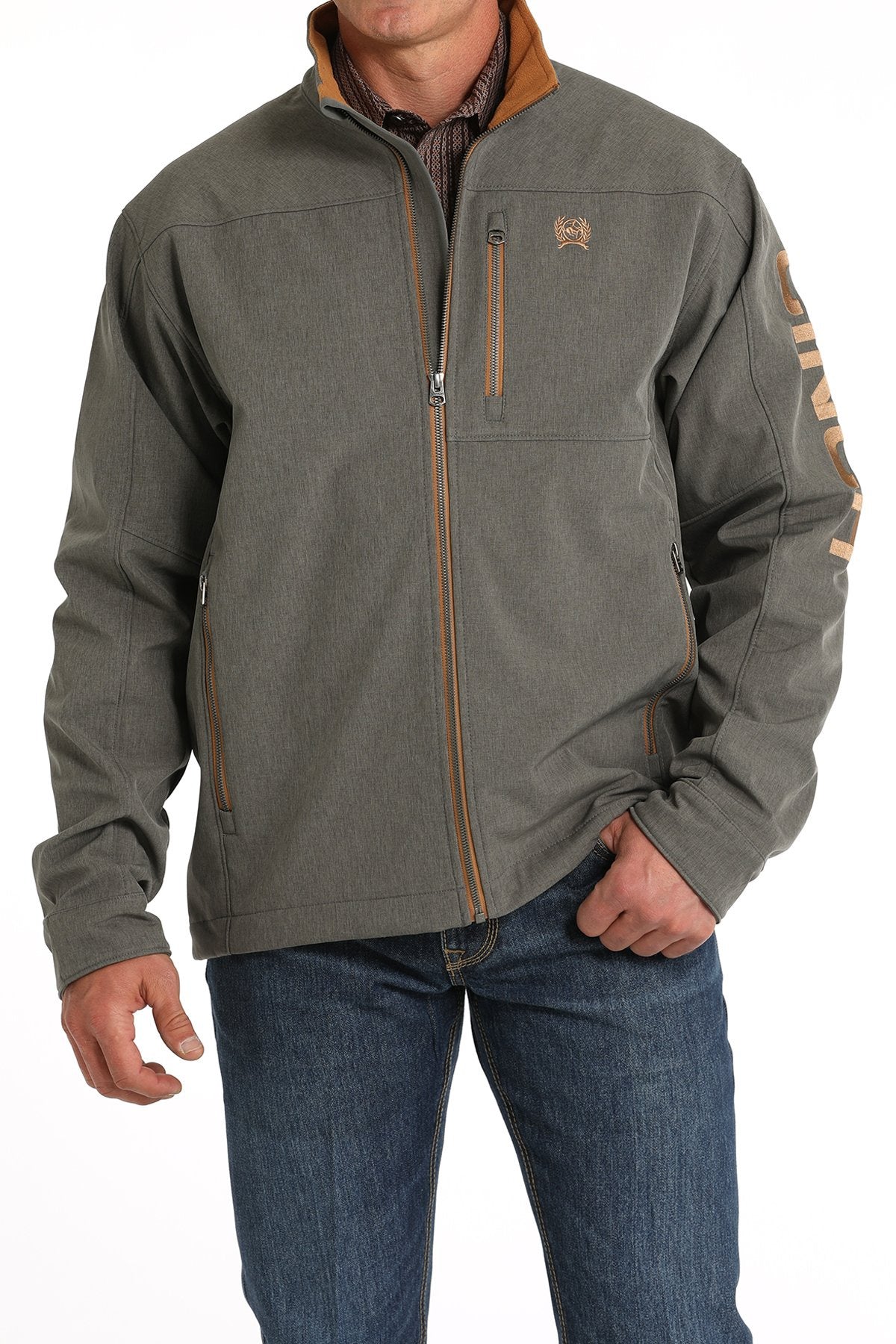 Cinch MNS Charcoal Bonded Jacket MWJ1583006 - Southern Soule Designs