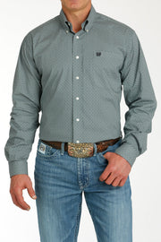 Cinch MNS Green LS Print MTW1105758 - Southern Soule Designs