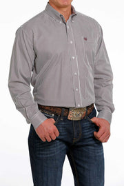 Cinch MNS Purple LS Stripe MTW1105736 - Southern Soule Designs