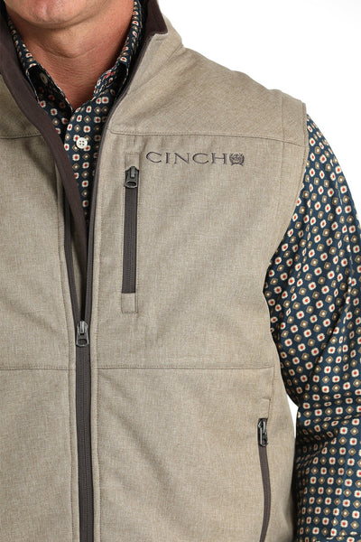 Cinch MNS Stone Bonded Vest with Concealed Carry Pocket MWV1541009 - Southern Soule Designs