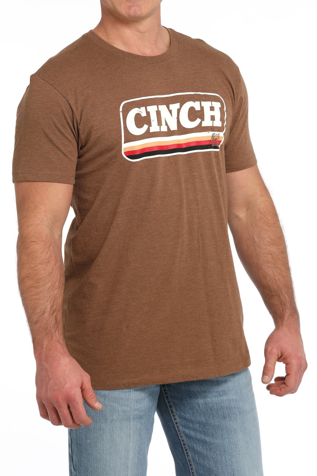 Cinch MNS Tee Brown MTT1690648 - Southern Soule Designs