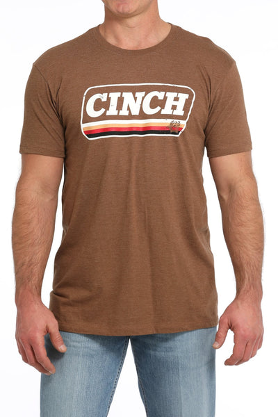 Cinch MNS Tee Brown MTT1690648 - Southern Soule Designs