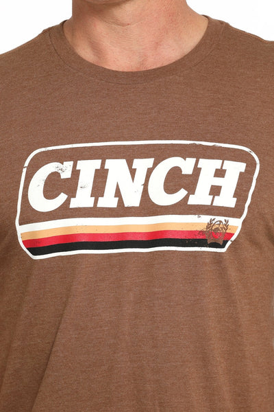 Cinch MNS Tee Brown MTT1690648 - Southern Soule Designs