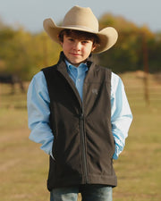 Cinch MWV7520002 Boys Black Vest - Southern Soule Designs