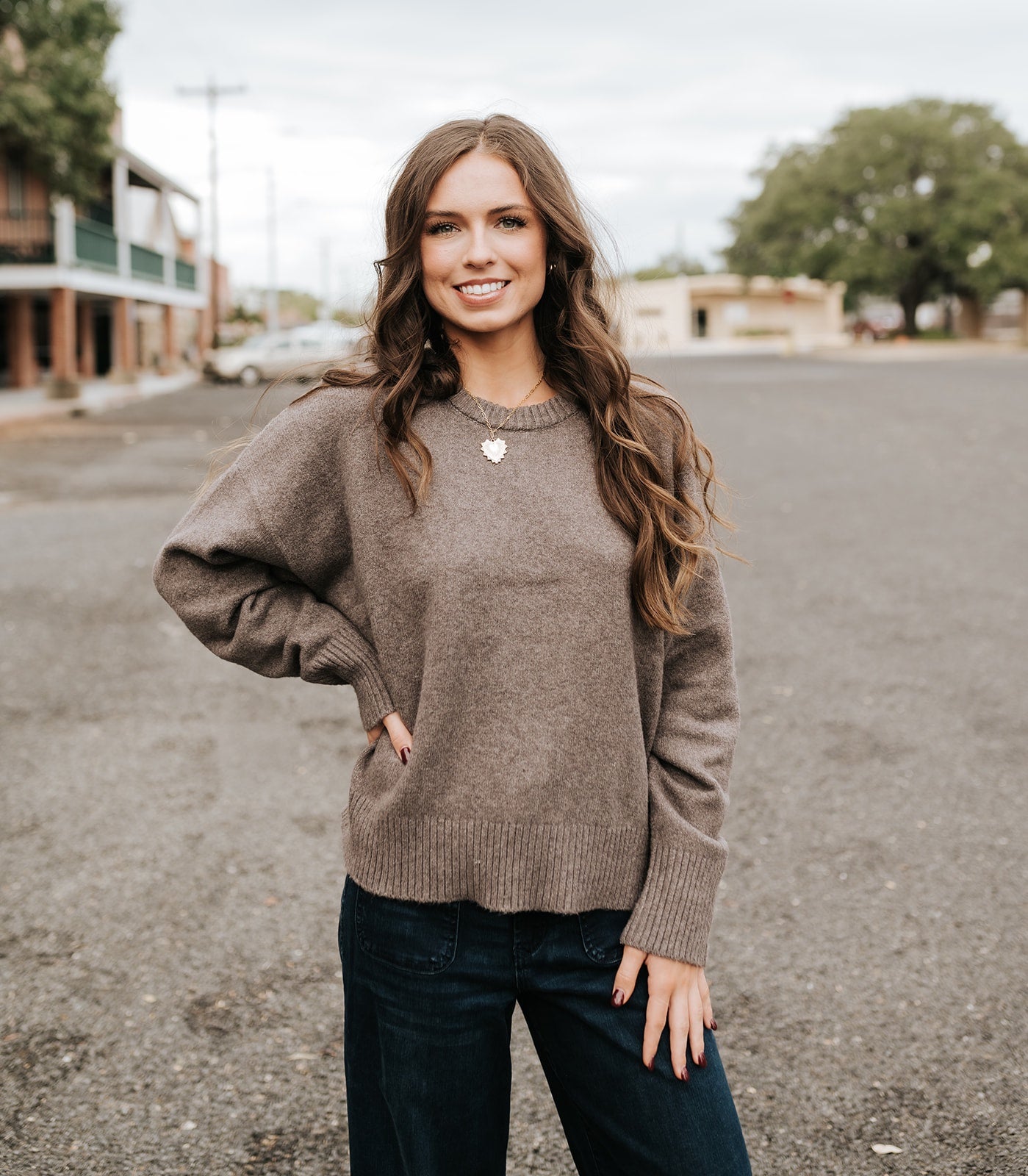 Cirrus Cozy Sweater Burnt Ash Heather ZW254665 - Southern Soule Designs
