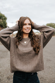 Cirrus Cozy Sweater Burnt Ash Heather ZW254665 - Southern Soule Designs