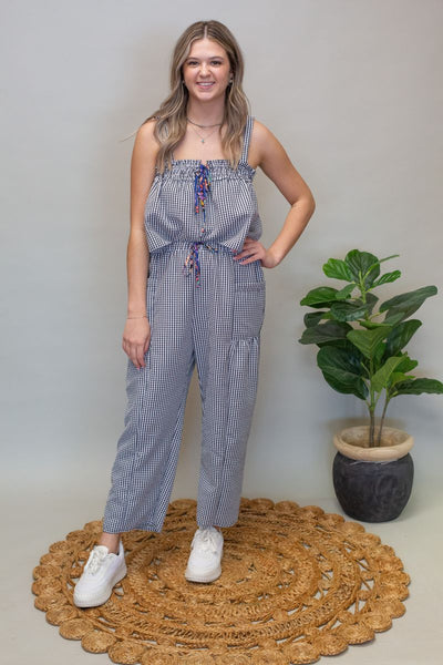 Classic Black Gingham Pants - Southern Soule Designs