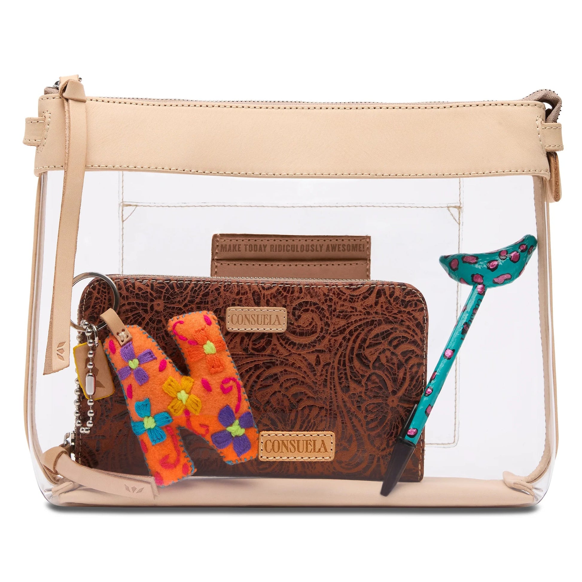 Clear Diego Downtown Crossbody - Southern Soule Designs