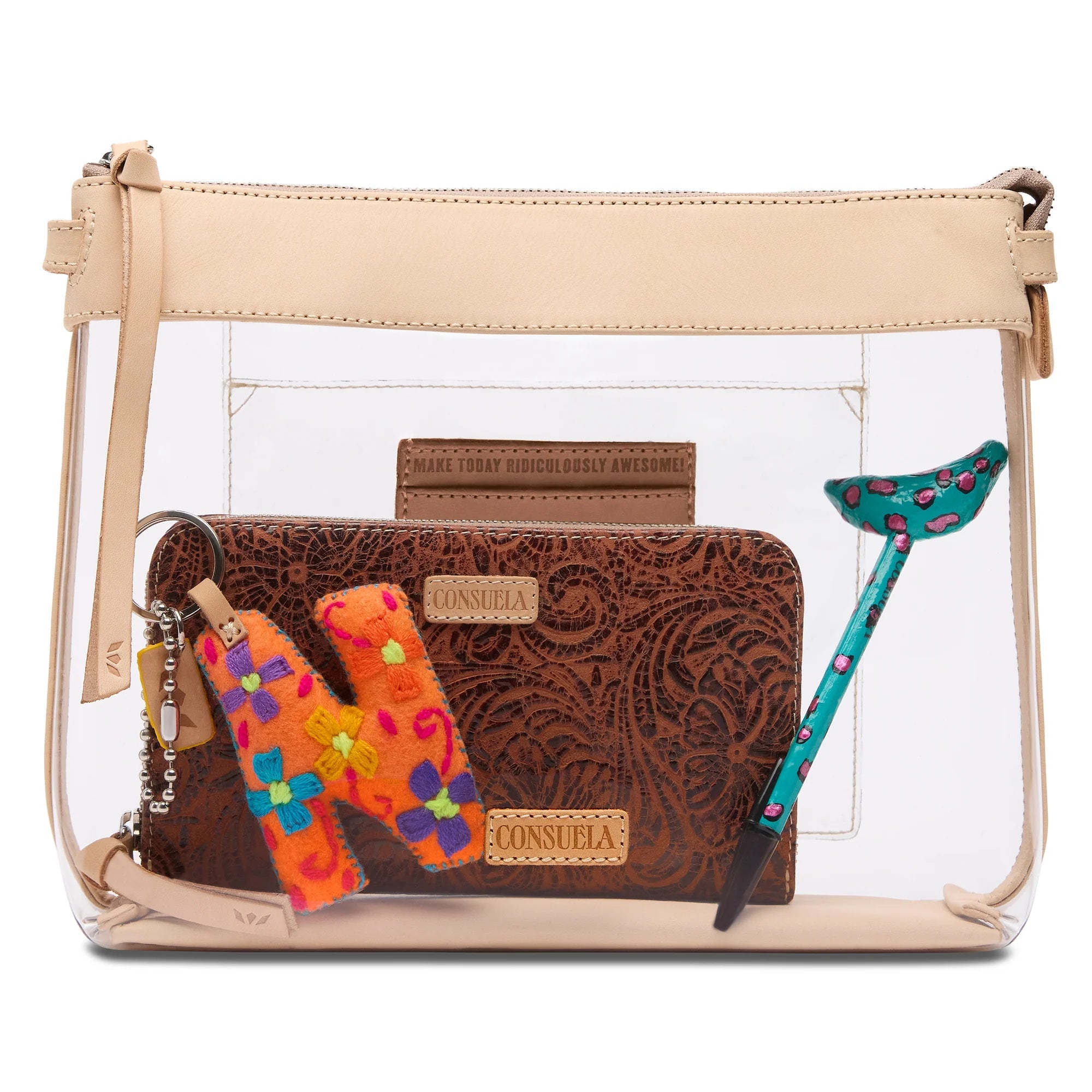 Clear Diego Downtown Crossbody - Southern Soule Designs