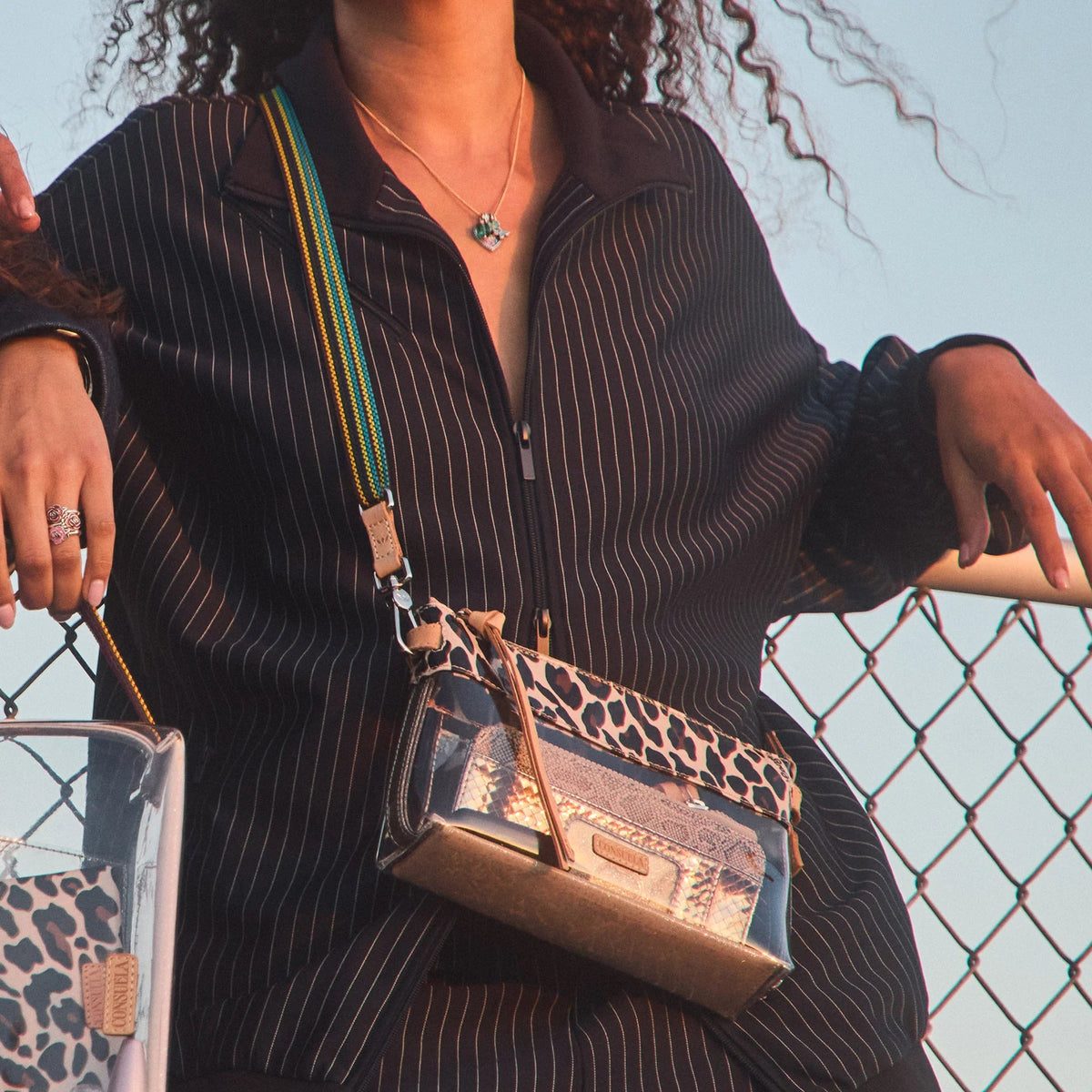 Clear Mona Midtown Crossbody - Southern Soule Designs