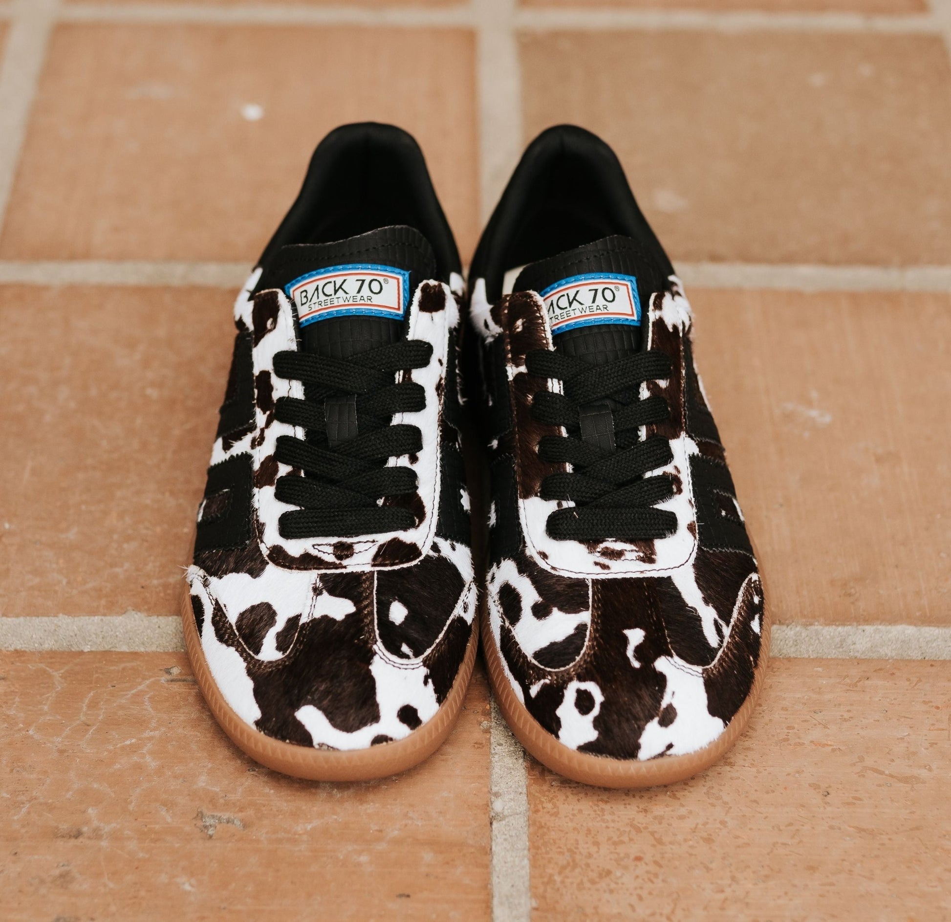 Cloud CL Cow Black White Black Sneaker - Southern Soule Designs