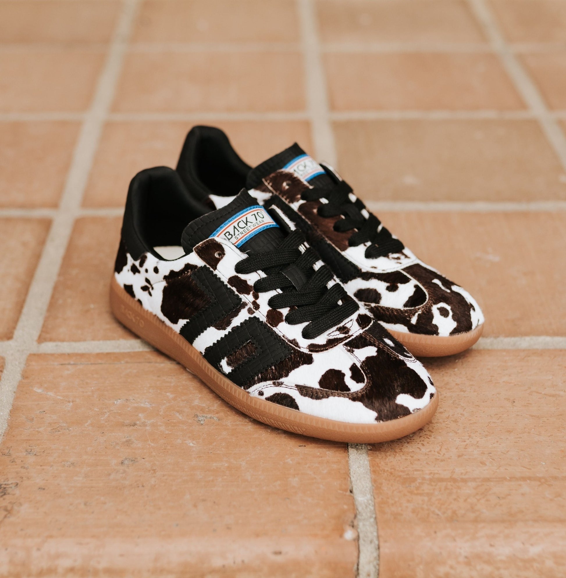 Cloud CL Cow Black White Black Sneaker - Southern Soule Designs
