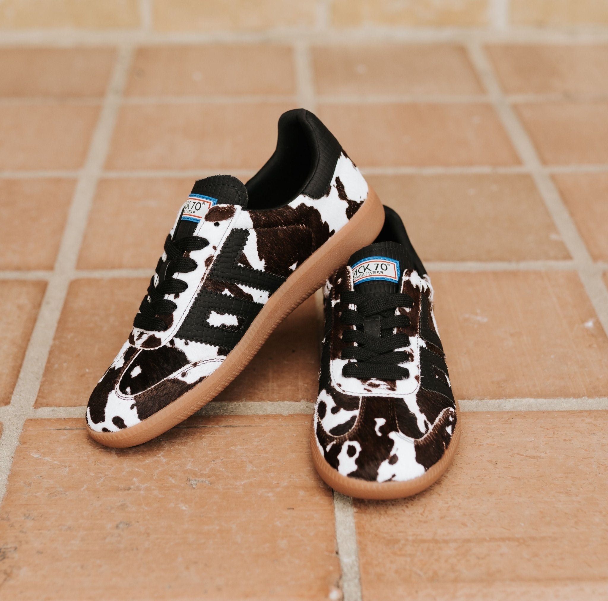 Cloud CL Cow Black White Black Sneaker - Southern Soule Designs