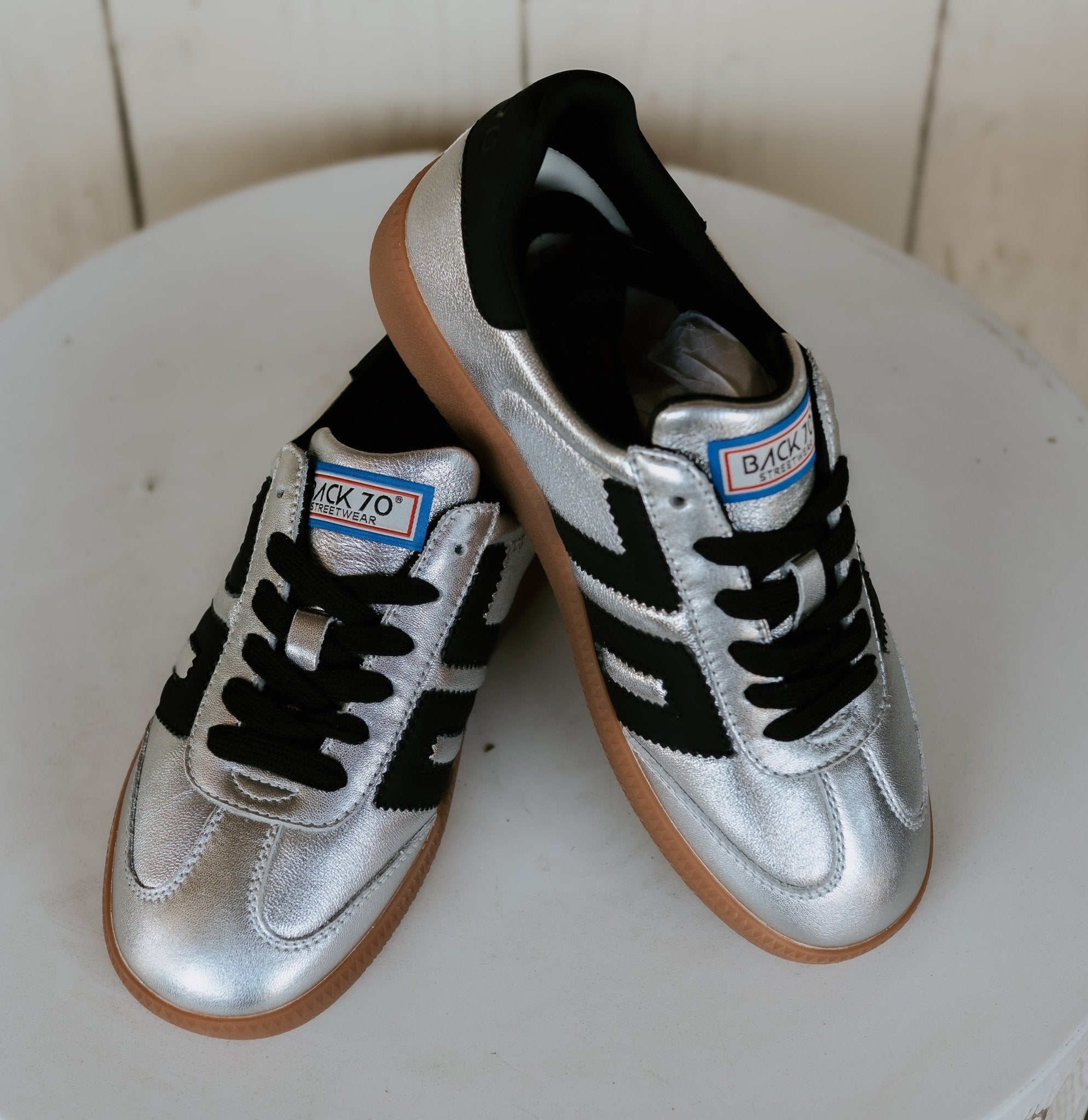 Cloud NM Silver Black Sneaker - Southern Soule Designs