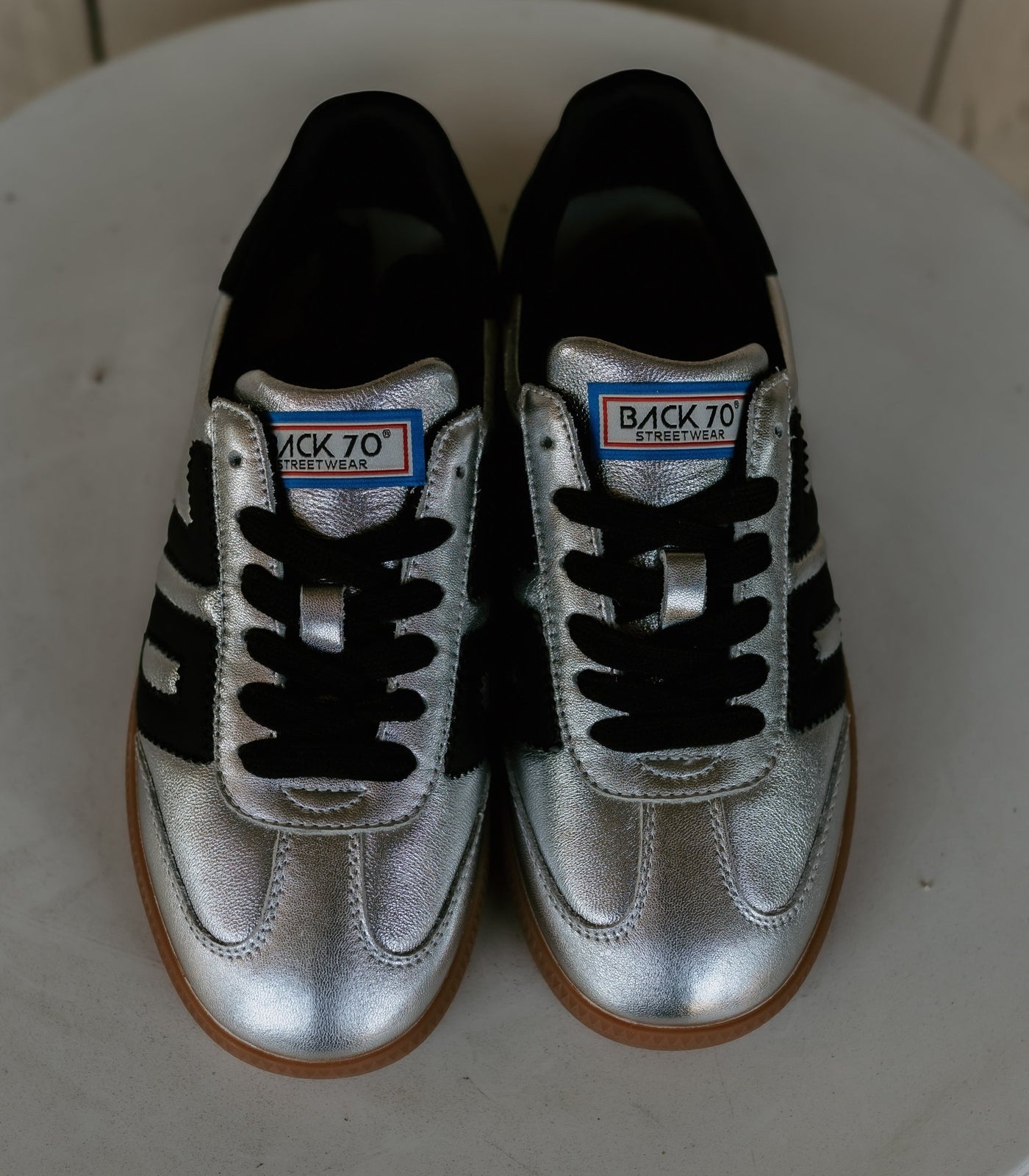 Cloud NM Silver Black Sneaker - Southern Soule Designs