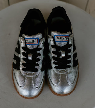 Cloud NM Silver Black Sneaker - Southern Soule Designs