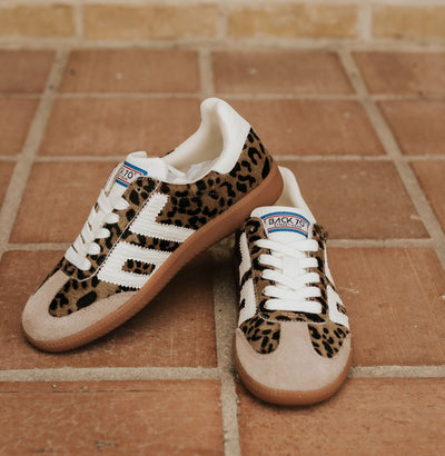 Cloud P Leopard Taupe Milk Sneaker - Southern Soule Designs