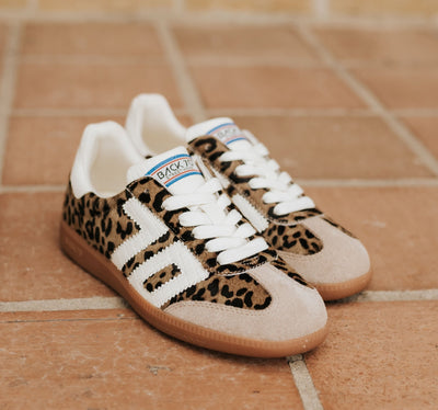 Cloud P Leopard Taupe Milk Sneaker - Southern Soule Designs