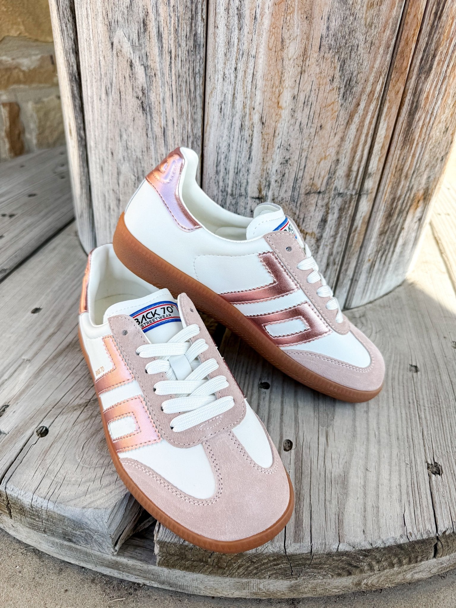 Cloud Pink Sneakers - Southern Soule Designs