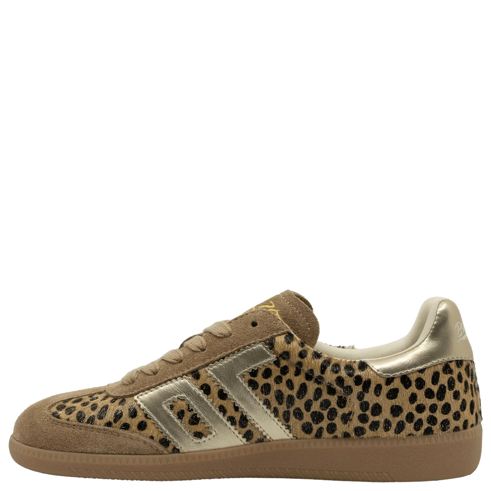 Cloud W26 in Leopard Gold Sneakers - Southern Soule Designs