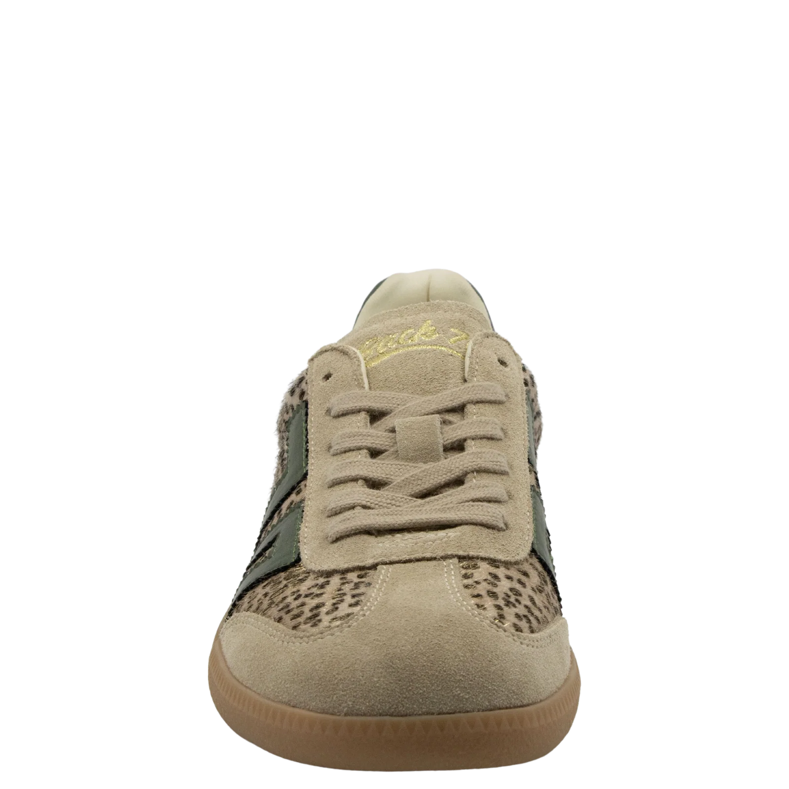 Cloud W26 in Pois Gold Forest Sneakers