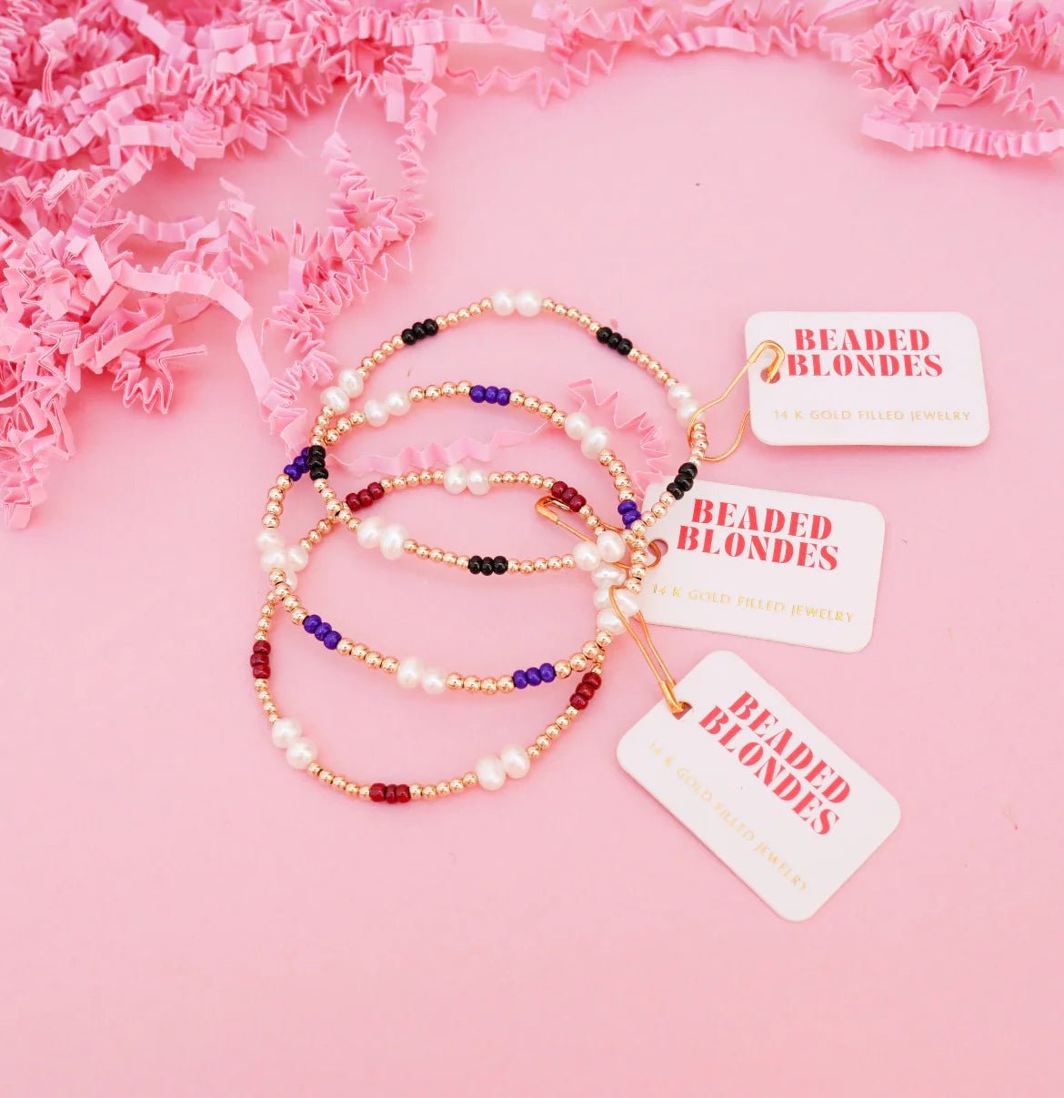 Coastal Maroon Bracelet - Southern Soule Designs