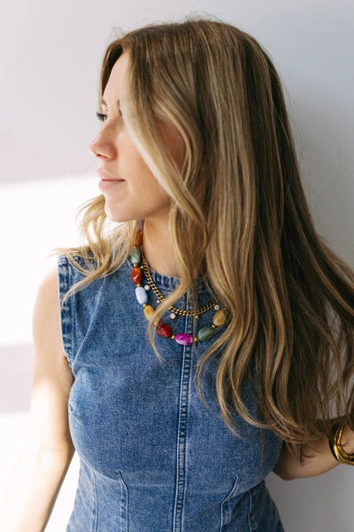 Color Lover Stone Necklace - Southern Soule Designs