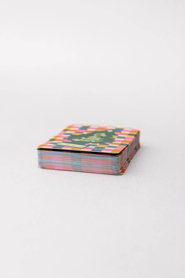 Colorful Plaid Waterproof Playing Cards - Southern Soule Designs