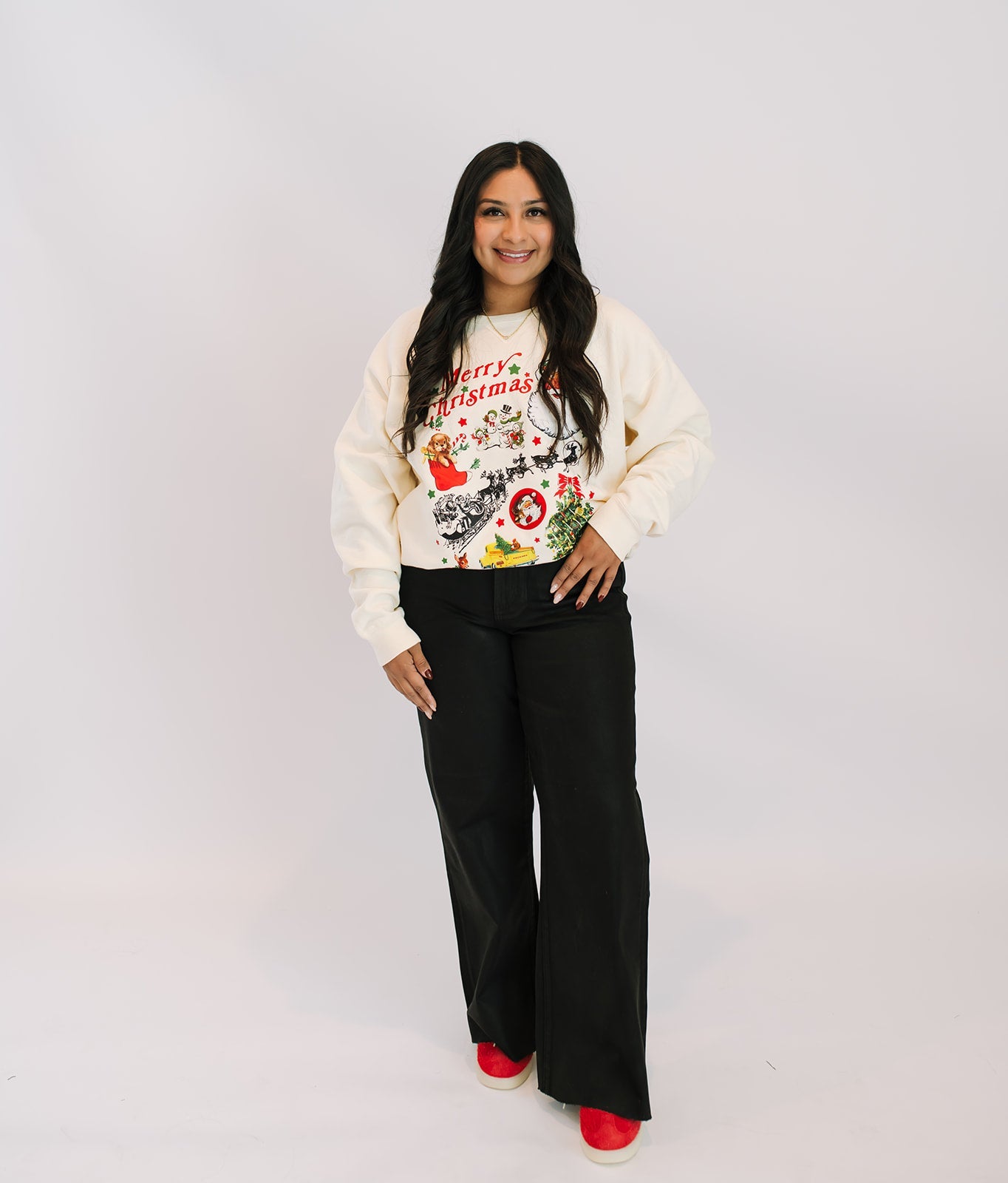 Concrete Fiona Wide Leg Jean - Southern Soule Designs