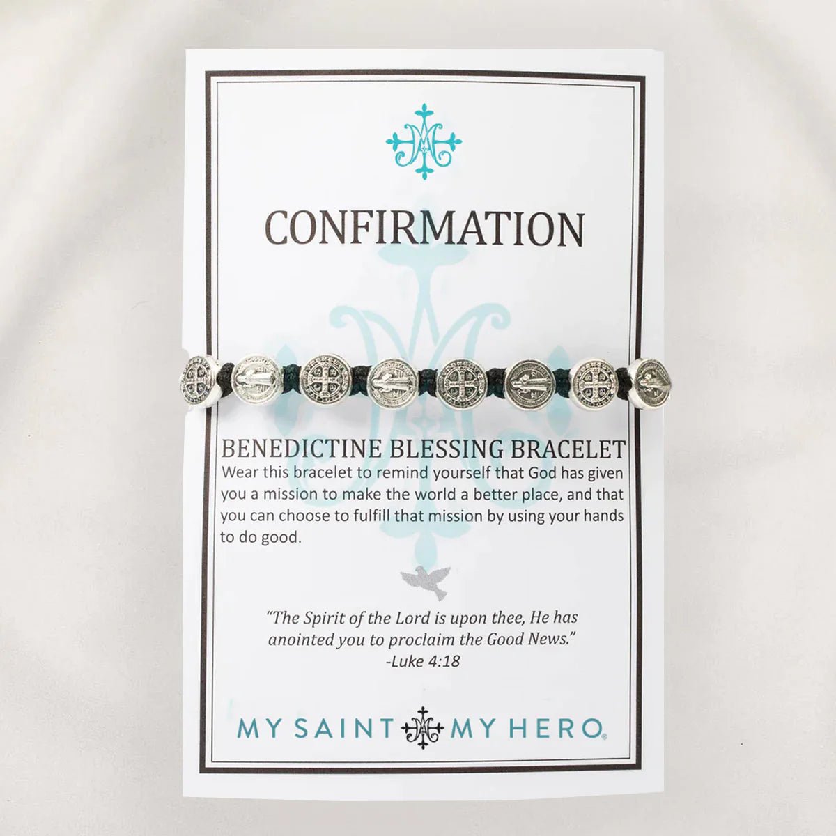 Confirmation Blessings Bracelet by My saint My Hero - Southern Soule Designs