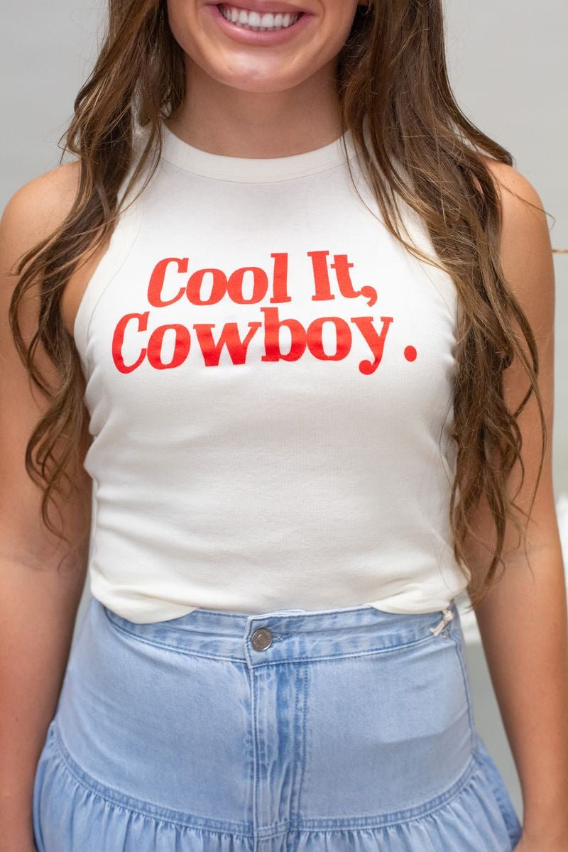 Cool it Cowboy Tank - Southern Soule Designs