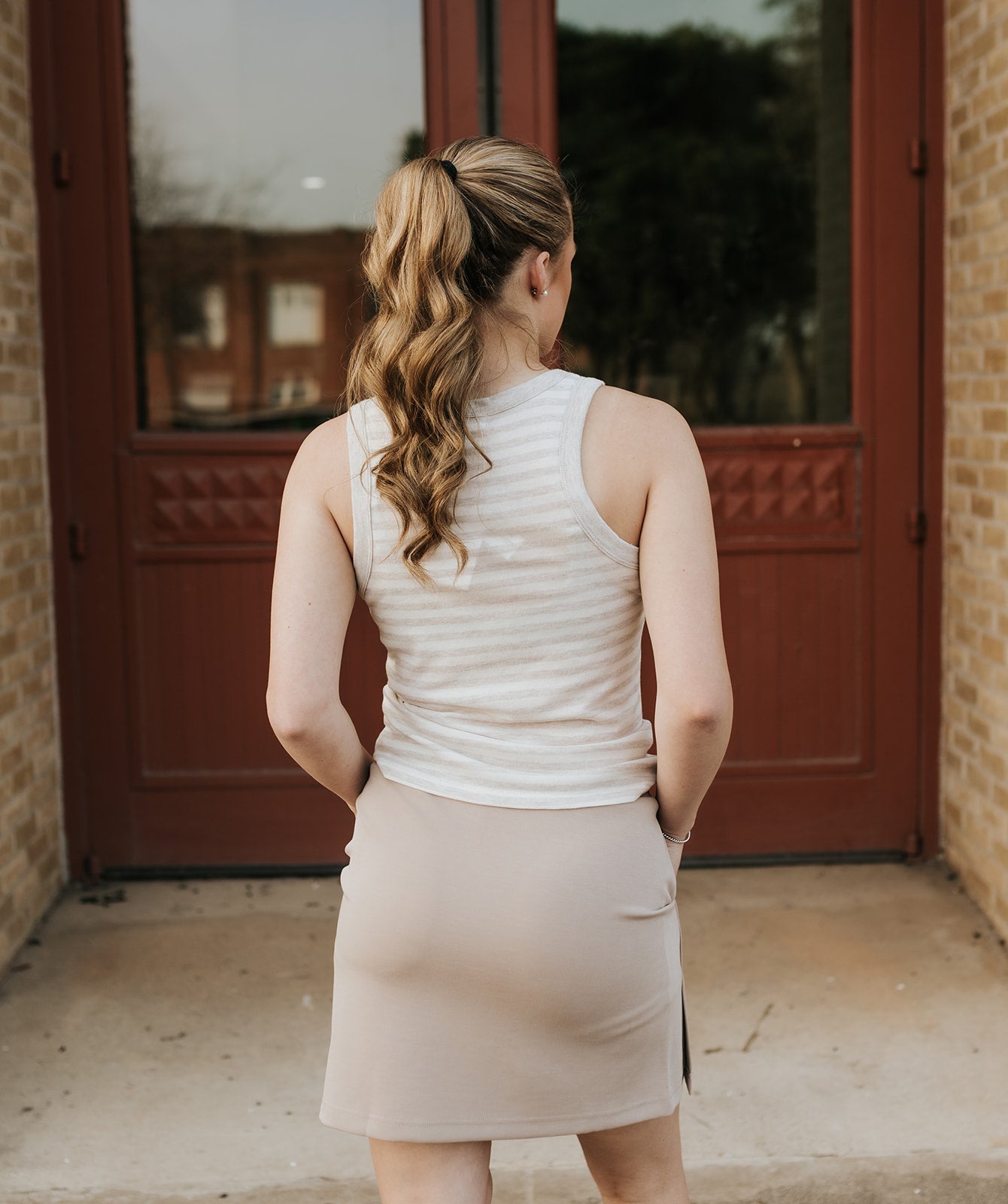 Cora Mink Skort - Southern Soule Designs