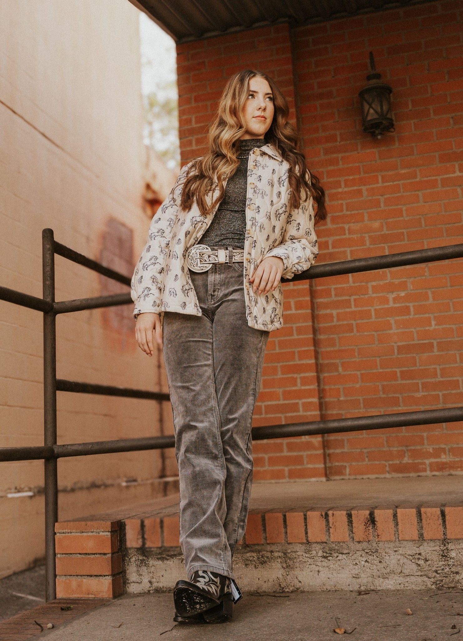 Corduroy Bargain Modest Boot BW1PD04757 - Southern Soule Designs