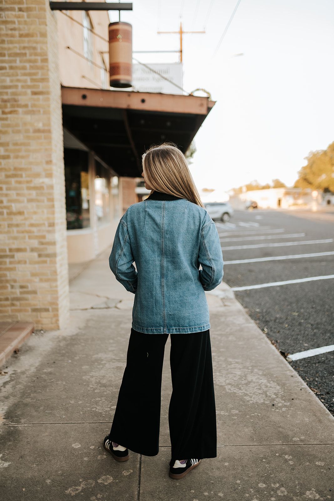 Corduroy Collar Denim Utility Jacket J5947 - Southern Soule Designs