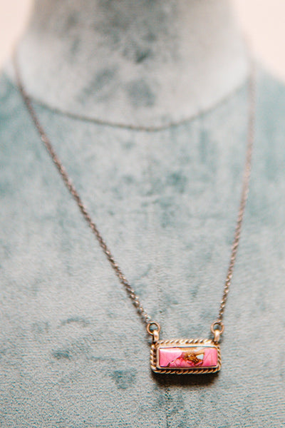 Cotton Candy SM Bar Necklace - Southern Soule Designs