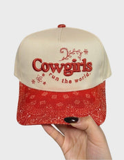 Cowgirls Run the World Canvas Cap - Southern Soule Designs
