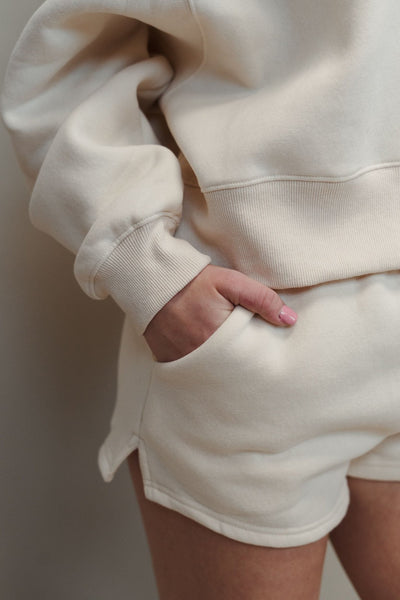 Cream Drop Shoulder Sweatshirt CT7976 - Southern Soule Designs