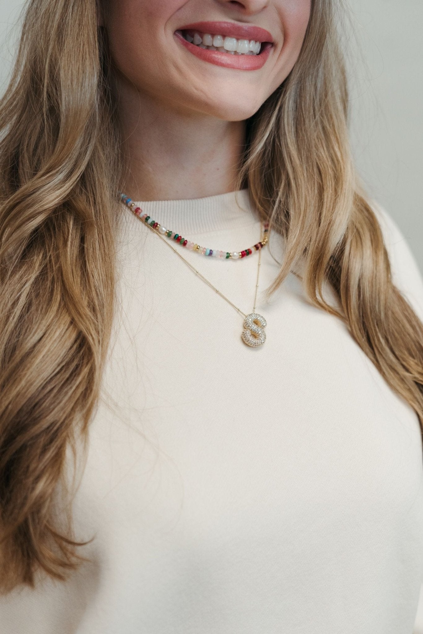 Cream Drop Shoulder Sweatshirt CT7976 - Southern Soule Designs