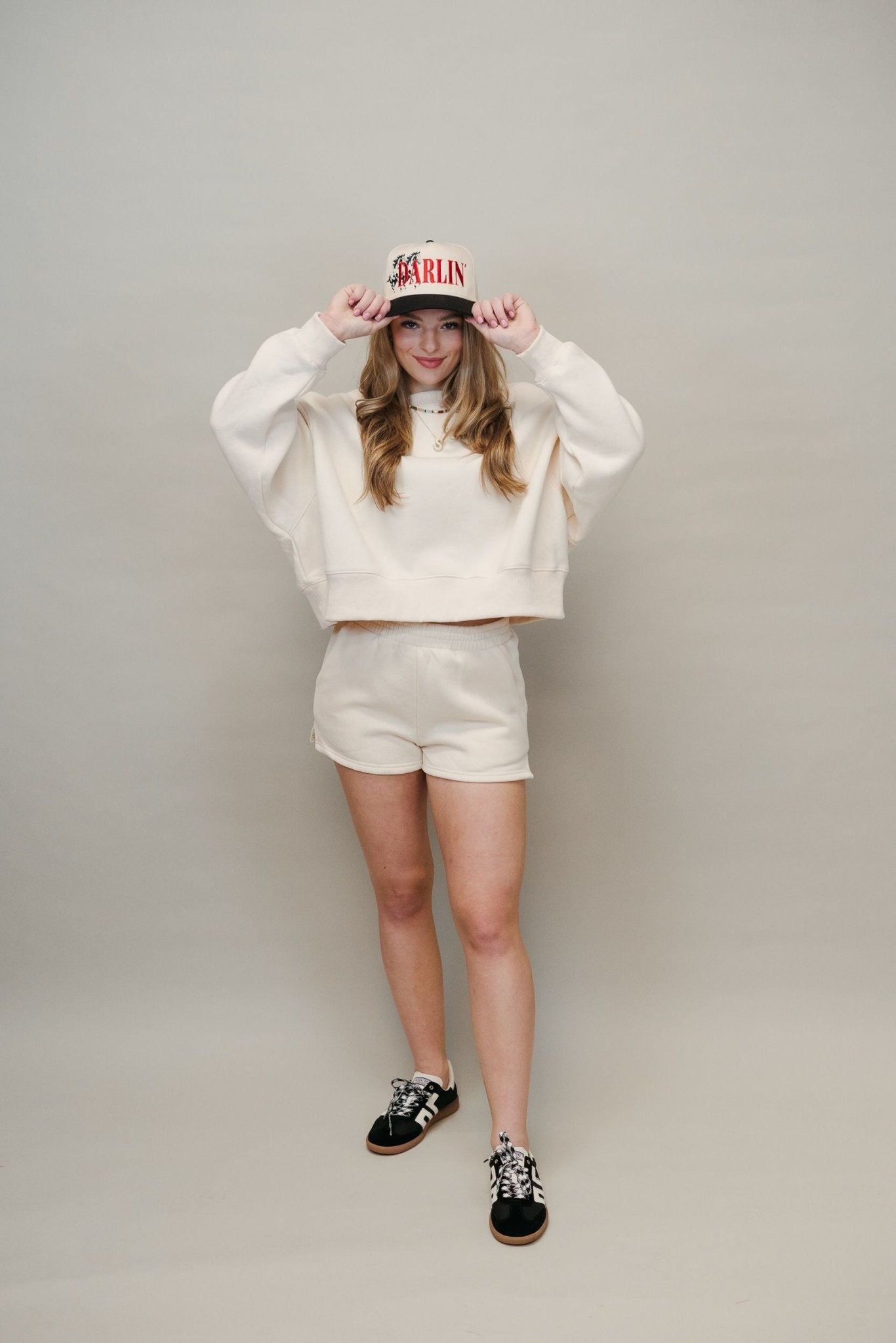 Cream Drop Shoulder Sweatshirt CT7976 - Southern Soule Designs