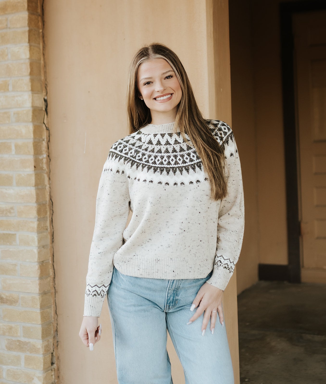 Cream Mariella Sweater - Southern Soule Designs