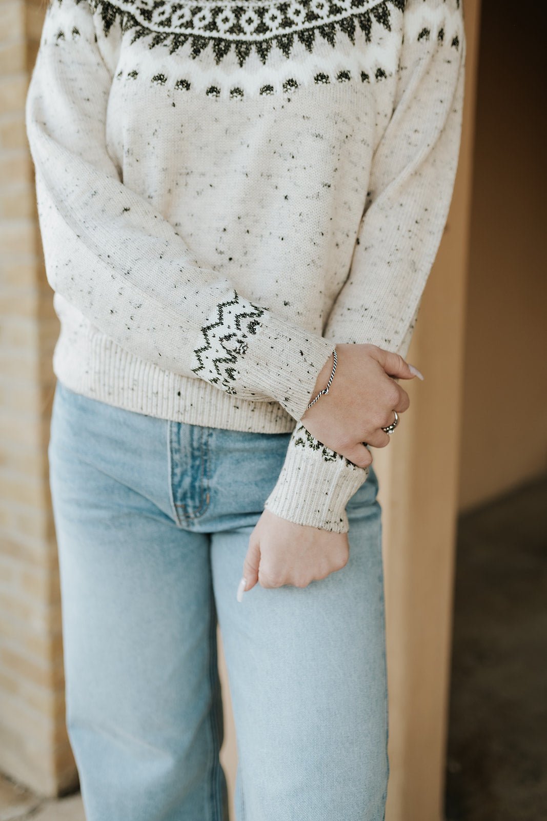 Cream Mariella Sweater - Southern Soule Designs