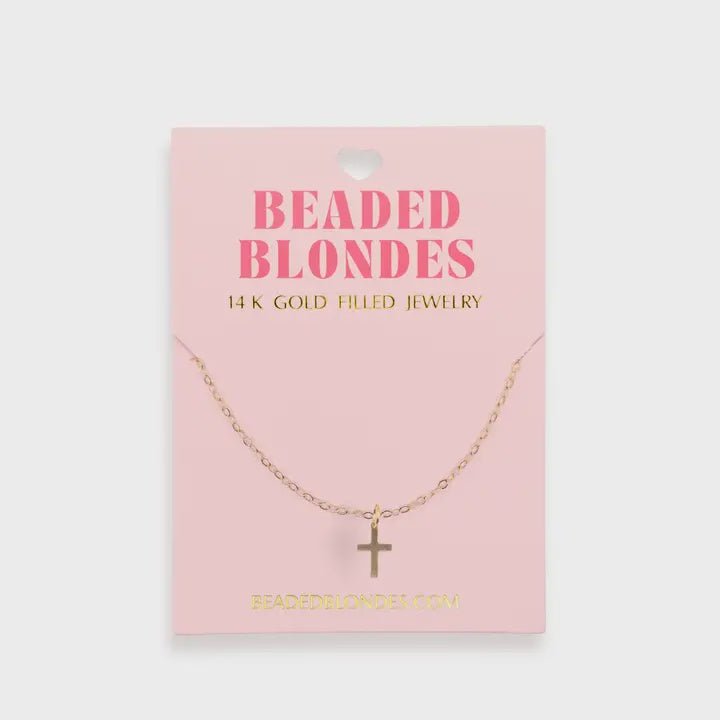 Cross Charm Necklace - Southern Soule Designs