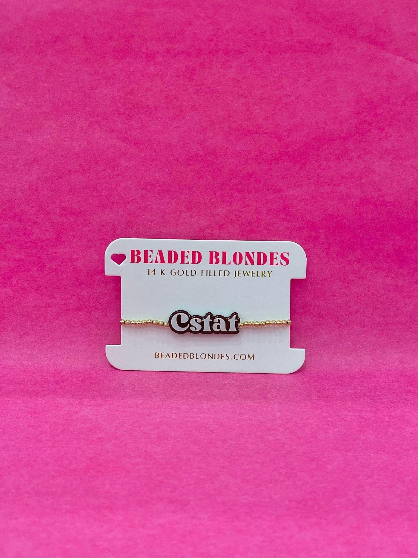 Cstat BB Bead Bracelet - Southern Soule Designs