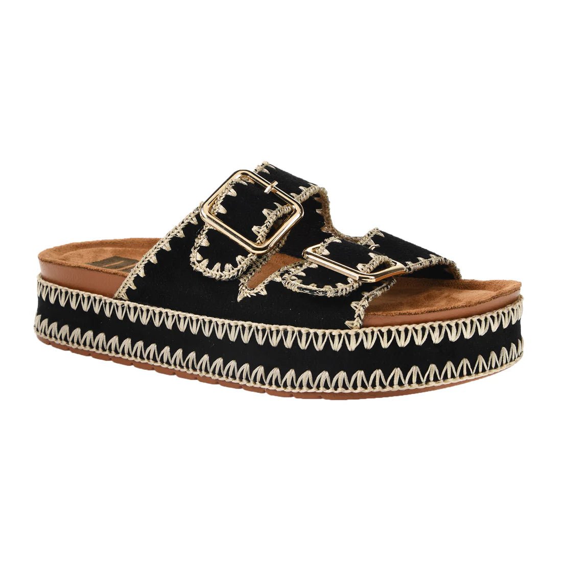 Cubana Sandal Black - Southern Soule Designs