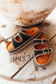 Cubana Sandal Black - Southern Soule Designs