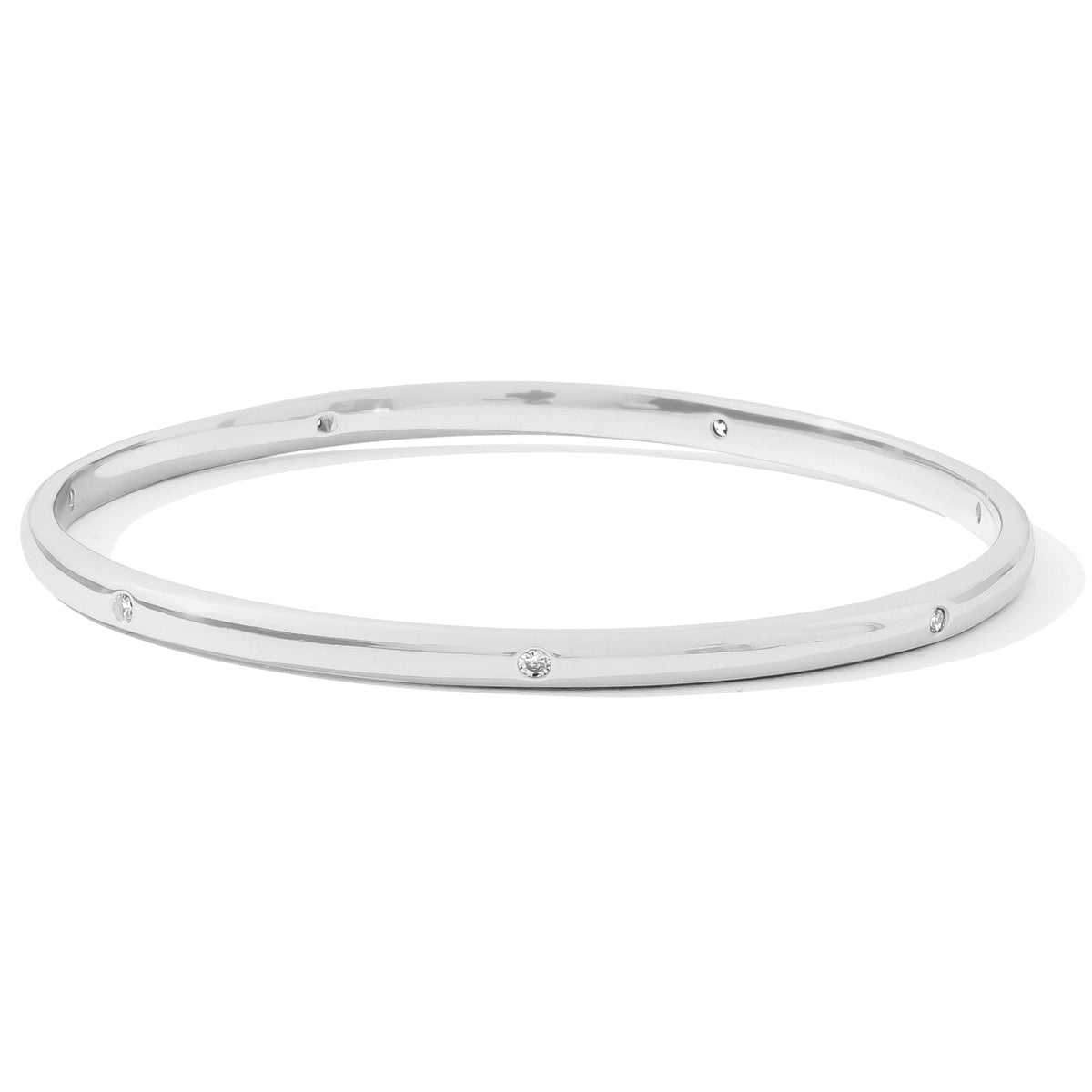 Cubic Zicronia Accented Bangle B7754 - Southern Soule Designs