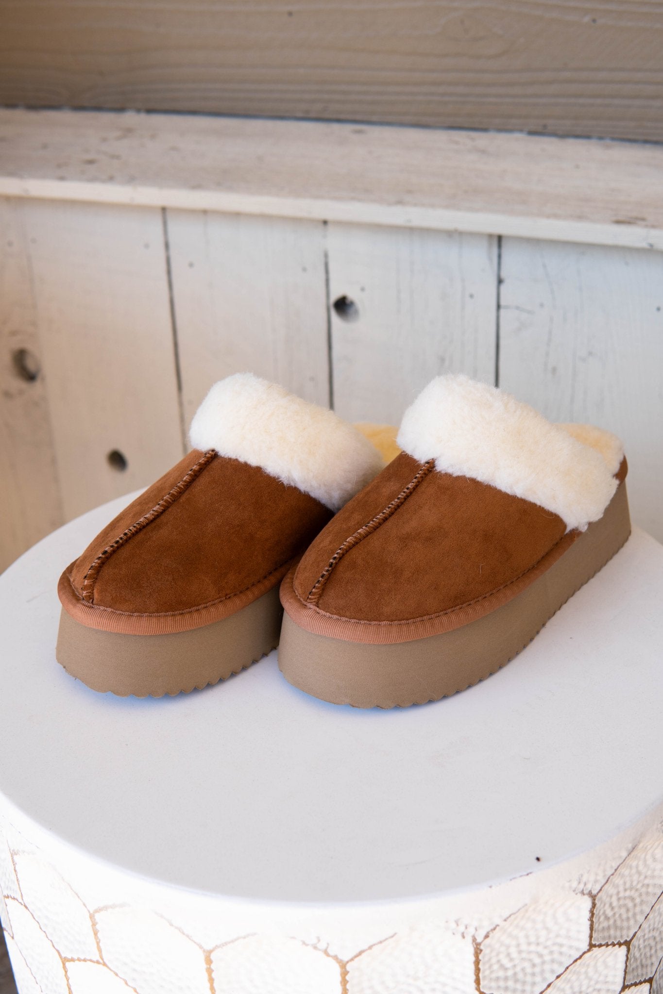 Cuddle Up Tobacco Faux Suede - Southern Soule Designs