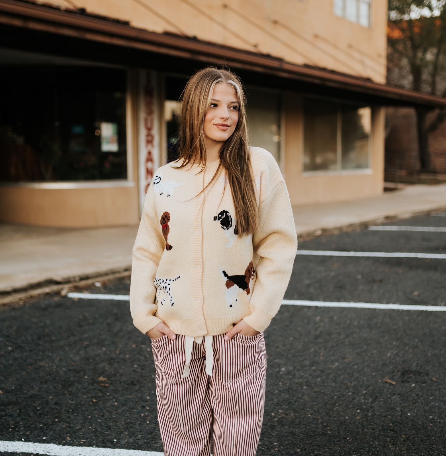 Custard Cream Dog Cardigan MSW11186 - Southern Soule Designs