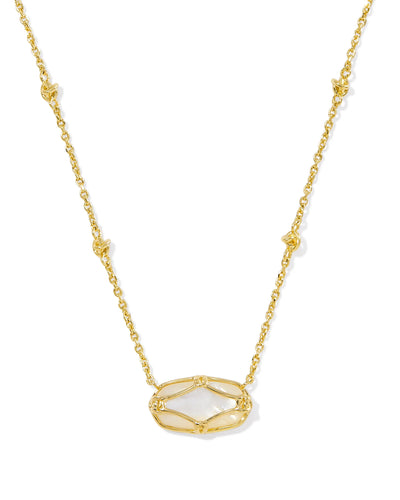 KS Elisa Lattice Gold Necklace